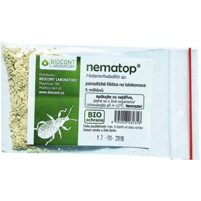 BioTomal Nematop parazitické hlístice proti larvám lalokonosců – Zboží Dáma