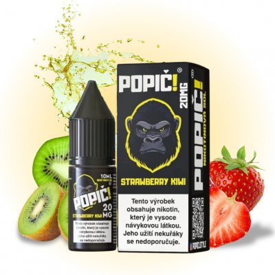 POPIČ! Strawberry Kiwi 10 ml 20 mg – Zboží Mobilmania