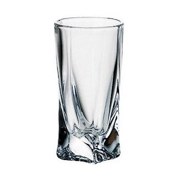 Crystalite Bohemia sklenice na destiláty QUADRO 50 ml