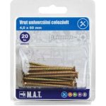 M.A.T. GROUP vrut un.celozávit 4,0x 60mm ZZ (20ks) – Hledejceny.cz