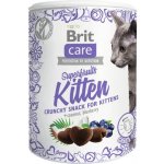 Brit Care Snack Superfruits Kitten s kuřetem, kokosem a borůvkou 100 g – Zbozi.Blesk.cz