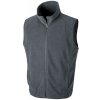 Pánská vesta Result fleecová vesta R116X charcoal