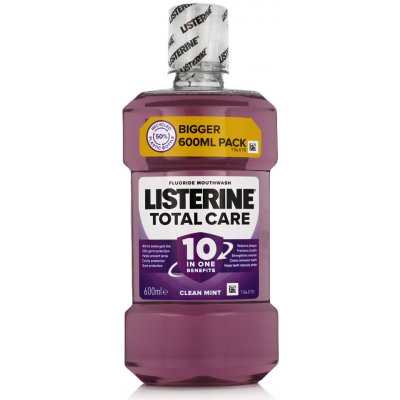 Listerine ústní voda Total Care clean mint 600 ml – Zboží Mobilmania