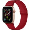 Řemínek k chytrým hodinkám PROTEMIO NYLON Řemínek Apple Watch 9 / 8 / 7 41mm / 6 / SE / 5 / 4 40mm / 3 / 2 / 1 38mm bordový 42319