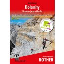 Mapy Zahel Mark Průvodce na cesty Dolomity zajištěné cesty Brenta jezero Garda Rother