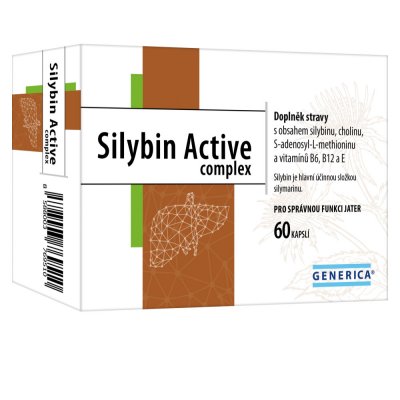 Generica Silybin Active complex 60 kapslí – Zboží Mobilmania