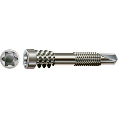 SPAX 0557000500483 sada kulatých šroubů do plechu 5 mm 48 mm T-STAR plus Nerezová ocel 100 ks – Hledejceny.cz