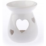 Casa de Engel Keramická aroma lampa hnědá srdce 10 x 11 x 10 cm – Zboží Dáma