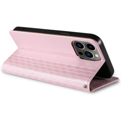 Pouzdro MG Magnet Strap iPhone 12 Pro, růžové