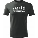 Evolution skialpy bílý tisk tričko Classic – Sleviste.cz
