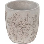 Clayre & Eef obal na květiny Flowers kameninový 13 x 14 cm – Sleviste.cz