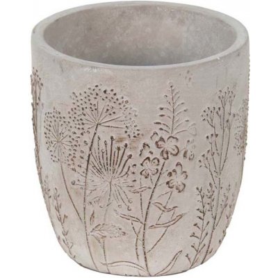 Clayre & Eef obal na květiny Flowers kameninový 13 x 14 cm – Zbozi.Blesk.cz