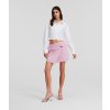 Dámská sukně Karl Lagerfeld Hun Kim's Edit Wrap Skirt fialová