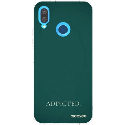 Picasee silikonový průhledný obal pro Huawei P20 Lite - Addicted – Zboží Živě