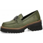 ETIMEĒ dámské kožené polobotky zelené – Zboží Dáma