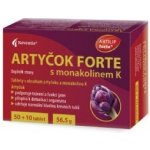 Artyčok Forte s monakolinem K 50+10 tablet – Hledejceny.cz