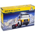 Italeri Model Kit truck 0756 MAN 26.321 FORMEL SIX 1:24 – Hledejceny.cz