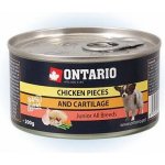 Ontario Junior Chicken Pieces + Cartilage e 200 g – Hledejceny.cz