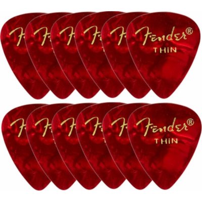 Fender Premium Celluloid 351 Shape Picks Thin Trsátko – Zbozi.Blesk.cz