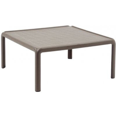 NARDI Komodo Tavolino 70 x 70 cm Šedo hnědý plastový zahradní konferenční stolek – Hledejceny.cz