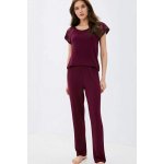 Luisa Moretti Susana dámské bambusové krátký rukáv bordo – Hledejceny.cz