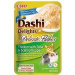 Churu Cat Dashi Delights Deli Flakes Chick&Tun&Scallop 40 g – Zboží Mobilmania