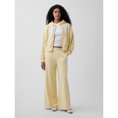 GAP Tepláky s logem Wide-Leg Žlutá – Sleviste.cz