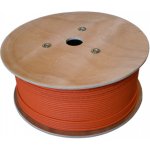 Datacom 12161 S/FTP, drát, CAT7, LSOH, 100m, oranžový – Zboží Živě