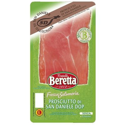 Fratelli Beretta Šunka Prosciutto San Daniele D.O.P. 70 g – Hledejceny.cz