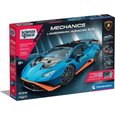 CLEMENTONI Science&Play Mechanická laboratoř Lamborghini Huracán Sto – Hledejceny.cz