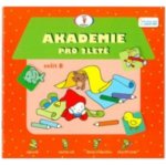 Akadamie pro dvouleté sešit B omalovánky se samolepkami – Zboží Dáma