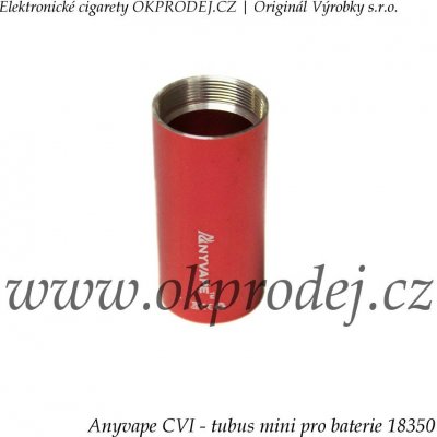 Anyvape CVI tubus mini pro baterie 18350 red – Zbozi.Blesk.cz