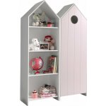 Vipack CASAMI 115,2 x 171,5 x 37 cm růžová/světlá/bílá – Sleviste.cz