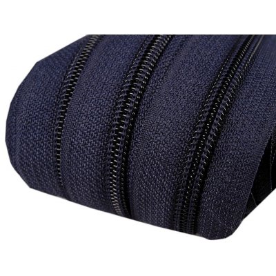 Nekonečný zip spirálový 5 mm - tmavě modrý – Hledejceny.cz