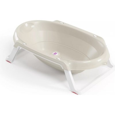 Ok Baby Vanička skládací protiskluzová Onda Slim White – Hledejceny.cz