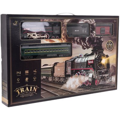 RKToys Retro vláčkodráha s dýmem – Zboží Dáma