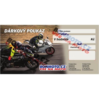 Dárkový poukaz 2000 Kč - Elektronický – Zboží Dáma