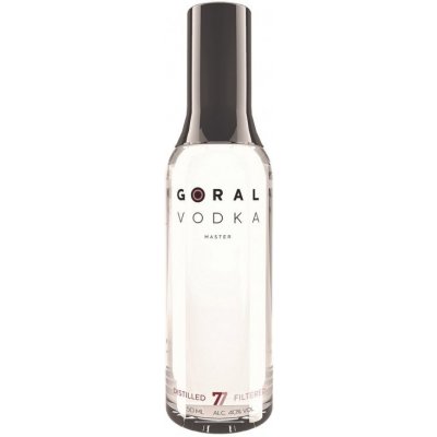 Vodka Goral Master 40% 0,05 l (holá láhev) – Zboží Dáma