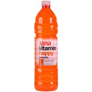 Jamnica Jana vitamin happy pomeranč 1500 ml