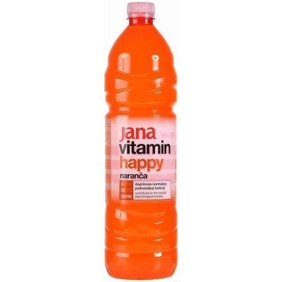 Jamnica Jana vitamin happy pomeranč 1500 ml