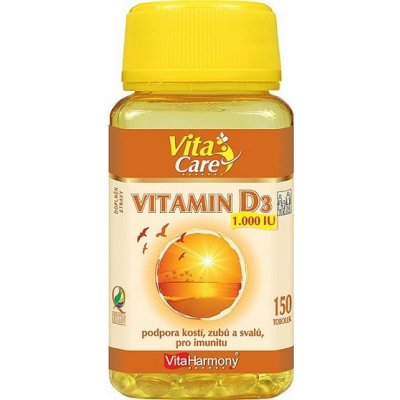 Vitaharmony Vitamin D3 1.000 m.j. 25 mcg 150 kapslí