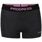 Progress MW SKNZ dámské merino boxerky šedý melír – Zboží Dáma