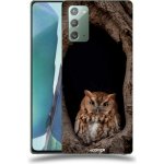 Pouzdro ACOVER Samsung Galaxy Note 20 s motivem Owl