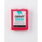 CERNIT Modelovací hmota TRANSLUCENT tmavě červená 56 g – Sleviste.cz