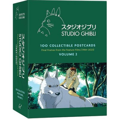 imago Sada pohlednic Studio Ghibli Series 2 Box (100 ks) – Zboží Dáma