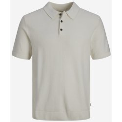 Jack & Jones pánské polo tričko Blusandri krémové