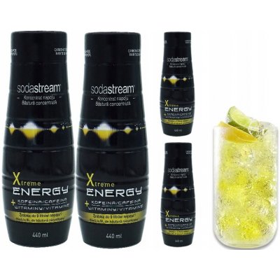 SodaStream Xtreme Energy 4 x 440 ml – Zbozi.Blesk.cz