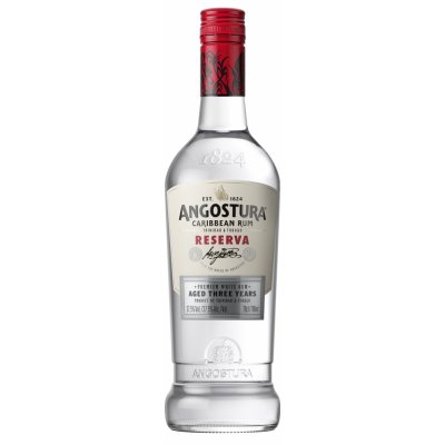 Angostura Reserva Premium White Rum 3y 37,5% 1 l (holá láhev) – Zboží Mobilmania