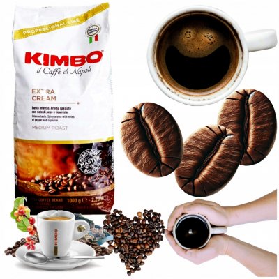 Kimbo Extra Cream 1 kg – Zboží Mobilmania