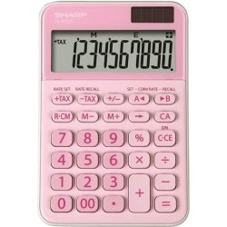 Sharp Stolní kalkulačka ELM335BPK, růžová